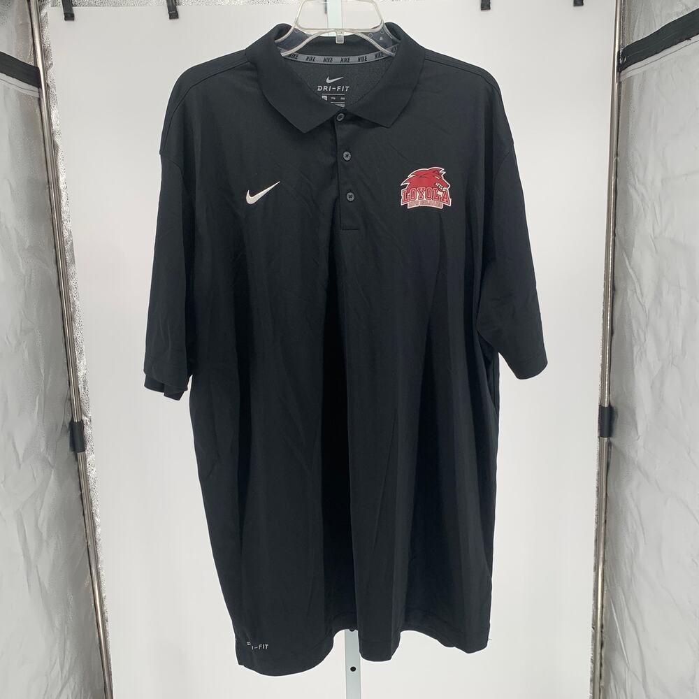 Nike Dri Fit polo shirt Loyola University New Orleans University men's size XXL
